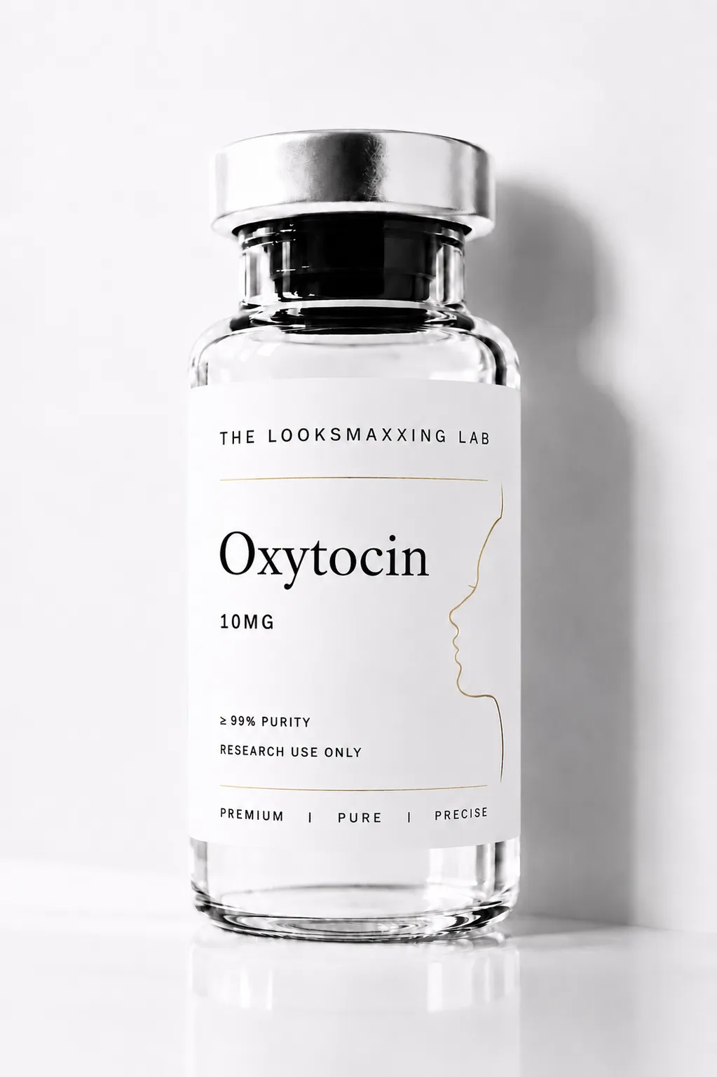 Oxytocin research peptide vial